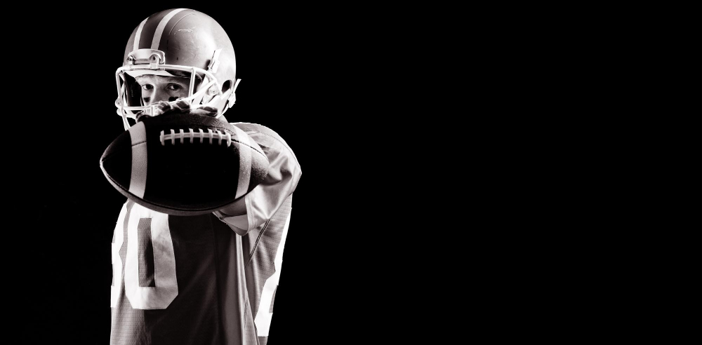 Football players background